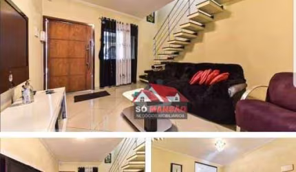Sobrado com 3 dormitórios à venda, 243 m² por R$ 742.000,00 - Demarchi - São Bernardo do Campo/SP