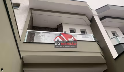 Sobrado com 3 dormitórios à venda por R$ 848.000,00 - Parque das Nações - Santo André/SP