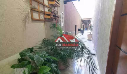 Sobrado com 3 dormitórios à venda, 193 m² por R$ 750.000,00 - Jardim Las Vegas - Santo André/SP