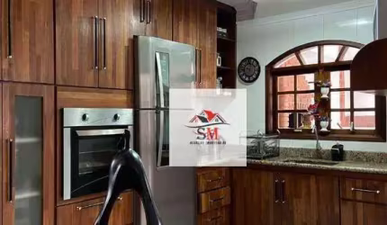 Casa com 4 dormitórios, 220 m² - venda por R$ 1.200.000 ou aluguel por R$ 3.650/mês - Jardim Campestre - São Bernardo do Campo/SP