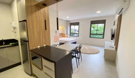 Apartamento com 1 quarto para alugar na Rua Júlio D'Acia Barreto, 199, Carvoeira, Florianópolis, 35 m2 por R$ 3.900
