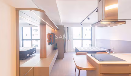 Apartamento com 1 quarto para alugar na Rua Professora Maria Flora Pausewang, 131, Trindade, Florianópolis, 33 m2 por R$ 4.800