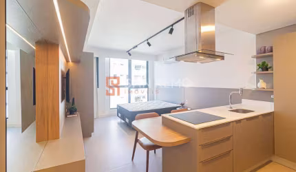 Apartamento com 1 quarto para alugar na Rua Professora Maria Flora Pausewang, 131, Trindade, Florianópolis, 33 m2 por R$ 4.750