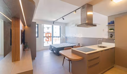 Apartamento com 1 quarto para alugar na Rua Professora Maria Flora Pausewang, 131, Trindade, Florianópolis, 35 m2 por R$ 5.000