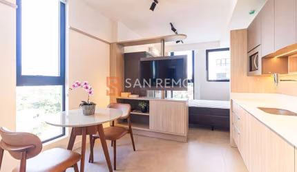 Apartamento com 1 quarto para alugar na Rua Professora Maria Flora Pausewang, 131, Trindade, Florianópolis, 32 m2 por R$ 3.700