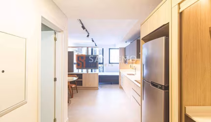 Apartamento com 1 quarto para alugar na Rua Professora Maria Flora Pausewang, 131, Trindade, Florianópolis, 35 m2 por R$ 3.900