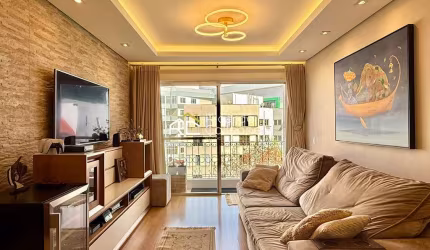 Apartamento PORTEIRA FECHADA! 123m2, 3 Quartos, 01 Suíte no Coração do Alto da Glória.