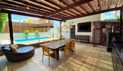 Casa com piscina no Condomínio Portal do Atlântico (Mosqueiro) - 4 quartos, sendo 1 suíte.