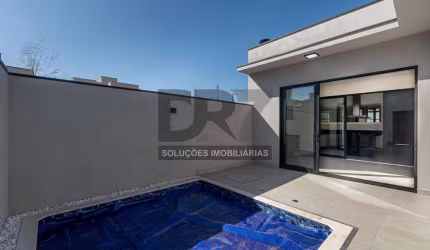 Casa à venda em Paulínia, Parque Brasil 500, com 3 suítes, com 198 m², Residencial Santorini