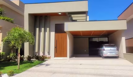 Linda Casa com 225m² (4 suítes e piscina) à Venda em Condomínio no Swiss Park - Campinas/SP