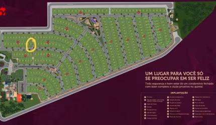 Terreno à venda na Condômino Residencial Vinhas, 88, Condomínio Residencial Vinhas, Anápolis por R$ 116.000