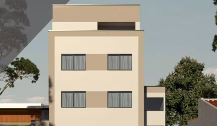 Apartamento para Venda em Contagem, São Joaquim, 2 dormitórios, 1 suíte, 1 banheiro, 1 vaga
