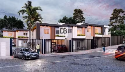 Casas modernas e aconchegantes de 2 a 3 quartos, com preços a partir de R$ 249.900,00.
