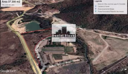 Terreno 37.200 m² em Região de Expansão Imobiliária | Inácia de Carvalho - São José da Lapa
