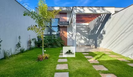 Casa Moderna e Imponente, 3 Quartos, Lote 333m² – Lagoa Mansões, Lagoa Santa