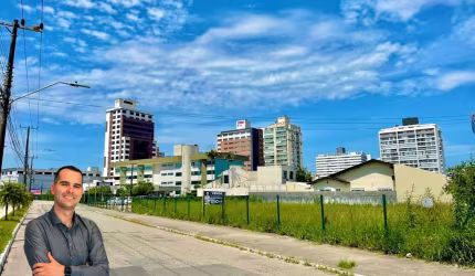 Lote de esquina 849m² no Pagani | Palhoça