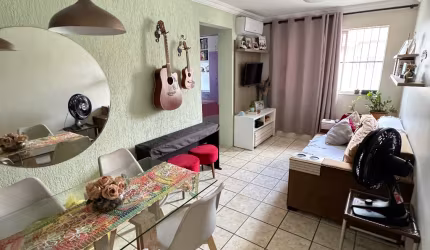 Apartamento com móveis projetados no Itaperi, 2 quartos, 1 vaga, Fortaleza/CE