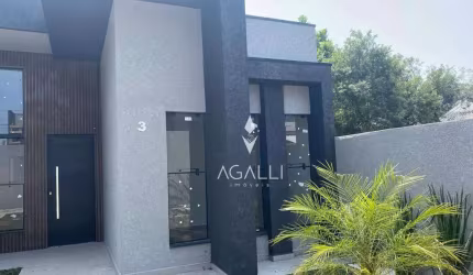 Casa com 3 dormitórios à venda, 60 m² por R$ 500.000,00 - Gralha Azul - Fazenda Rio Grande/PR