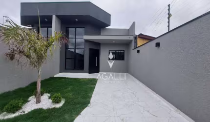 Casa com 3 dormitórios à venda, 145 m² por R$ 670.000,00 - Eucaliptos - Fazenda Rio Grande/PR