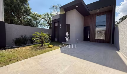 Casa com 3 dormitórios à venda, 63 m² por R$ 500.000,00 - Gralha Azul - Fazenda Rio Grande/PR