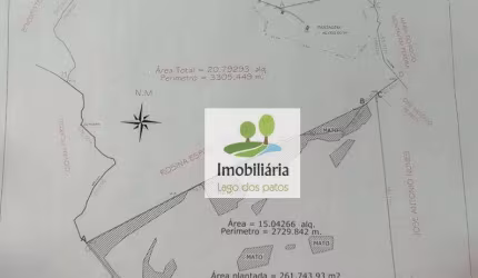 Terreno à venda, 377000 m² por R$ 2.999.990,00 - Itapeva - Itapeva/MG