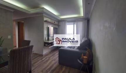 Apartamento com 3 dormitórios para alugar, 58 m² por R$ 2.622,88/mês - Parque Novo Mundo - São Paulo/SP