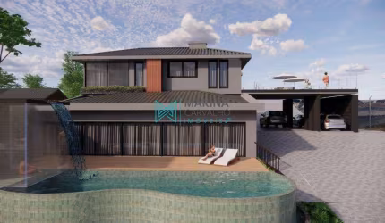 Casa com 4 quartos à venda, 691 m² por R$ 10.900.000 - Condomínio Estância das Amendoeiras - Lagoa Santa/MG