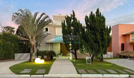Casa com 4 quartos à venda, 463 m² por R$ 4.490.000 - Condomínio Bouganville - Lagoa Santa/MG