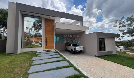 Casa com 3 quartos à venda, 240 m² por R$ 1.990.000 - Condomínio Real Monte Ville - Lagoa Santa/MG