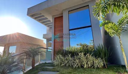 Casa com 4 quartos à venda, 193 m² por R$ 1.290.000 - Condomínio Trilhas Do Sol - Lagoa Santa/MG
