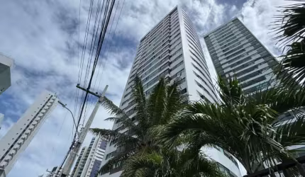 Lindo Apt em Boa Viagem -4 qts 2 sts andar alto