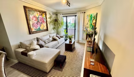 Apartamento próximo á Justiça Federal semi mobiliado