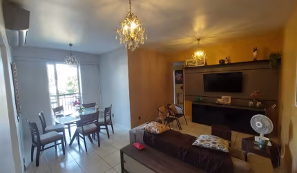 Alugo Apartamento mobiliado no parque 10