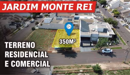 TERRENO INTEIRO NO JARDIM MONTE REI EM MARINGÁ
