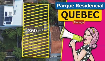 PARQUE RESDENCIAL QUEBEC | Terreno à venda em Maringá