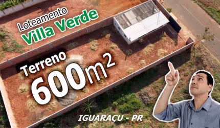 TERRENO EM IGUARAÇU - LOTEAMENTO VILLA VERDE