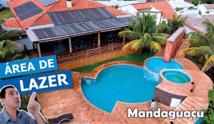 VENDO ÁREA DE LAZER EM MANDAGUAÇU