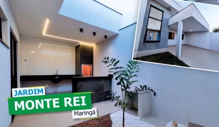 Casa à venda no jardim Monte Rei em Maringá
