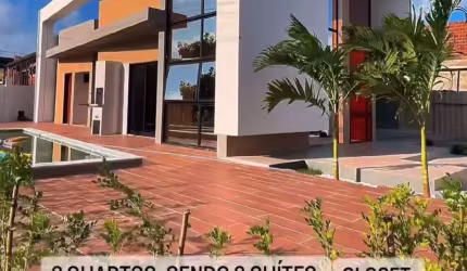 Casa Térrea de Esquina com 3 Dormitórios e Área Gourmet em Condomínio Fechado - Sunville Residence