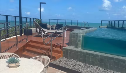 ✨ FLAT Pé na Areia - Breeze Jardim Oceania! ✨