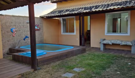 DR Linda casa 2 quartos sendo 1 suíte  - Unamar - Cabo FRio/RJ