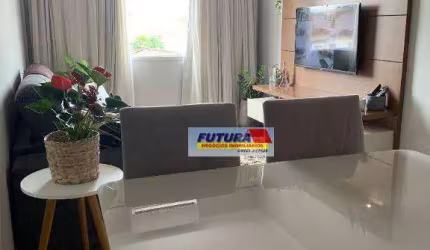 Apartamento com 2 dormitórios à venda, 66 m² por R$ 323.000,00 - Vila Valença - São Vicente/SP
