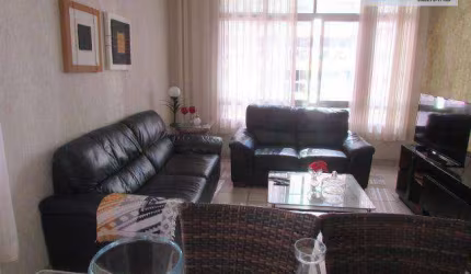 Apartamento com 2 dormitórios à venda, 105 m² por R$ 455.000,00 - Itararé - São Vicente/SP