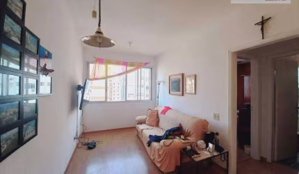 Apartamento com 1 dormitório para alugar, 58 m² por R$ 2.200,00/mês - Itararé - São Vicente/SP