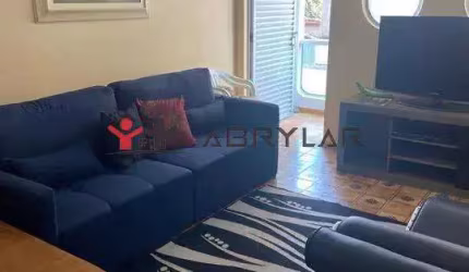 Apartamento para alugar em Guarujá, Jardim Las Palmas, com 1 quarto, com 75 m², Edifício Santa Clara