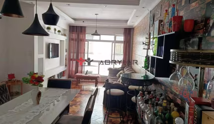 Apartamento para alugar em Guarujá, Enseada, com 2 quartos, com 100 m², Edificio Azaleia