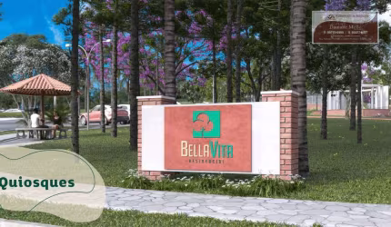 Residencial Bella Vita lotes 250 metros excelente localização
