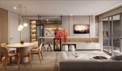 Apartamento com 2 quartos à venda na Rua Fausto Nascimento Bittencourt, 327, Ahú, Curitiba, 72 m2 por R$ 1.038.754