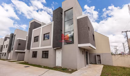 Casa em condomínio fechado com 3 quartos à venda na Rua Rodolfo Bernardelli, 569, Uberaba, Curitiba, 105 m2 por R$ 639.000