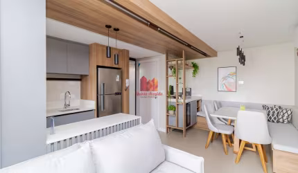 Apartamento com 2 quartos à venda na Rua João Bonat, 93, Novo Mundo, Curitiba, 62 m2 por R$ 594.240